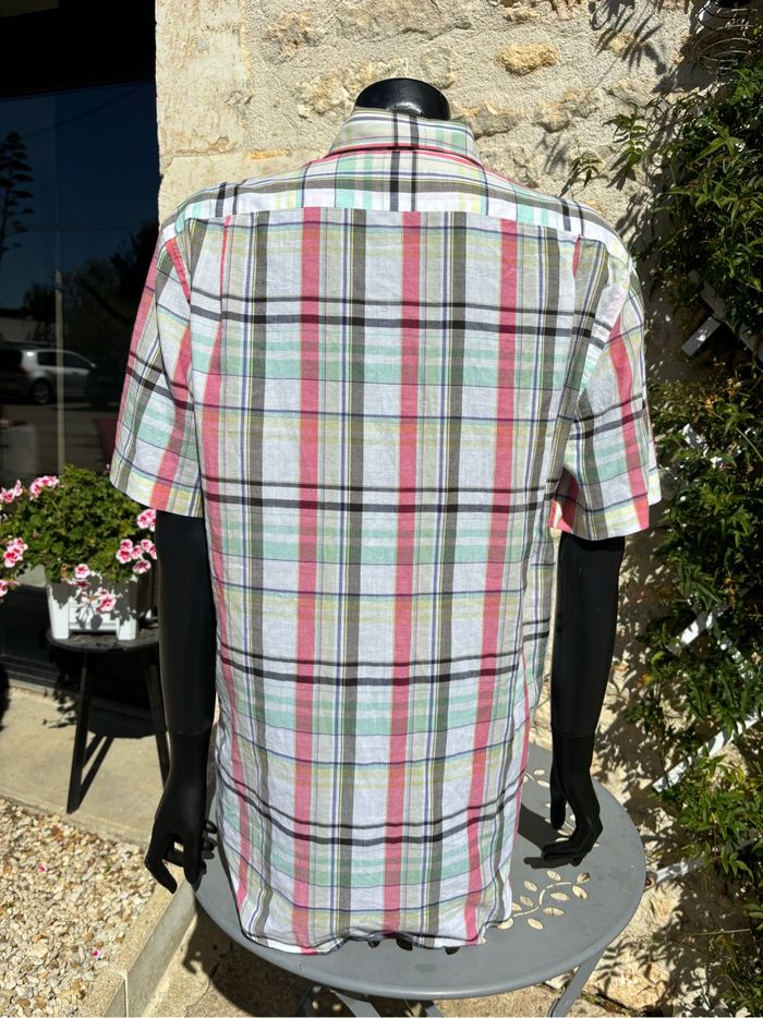 Chemise Lacoste à carreaux – Taille M – 100% coton - photo numéro 8