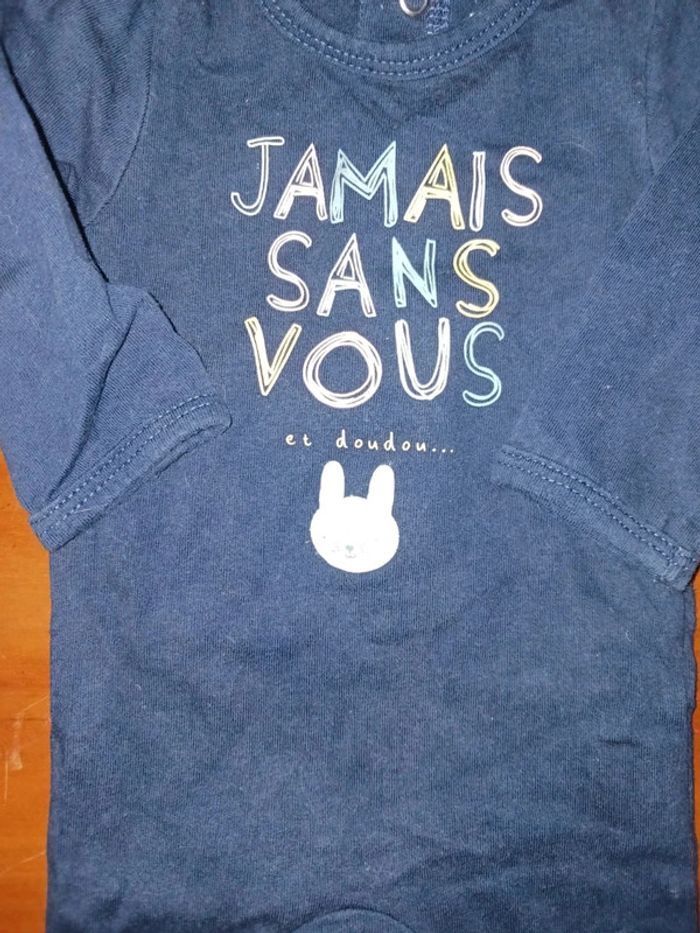 Pyjama fin 1 mois kiabi - photo numéro 2