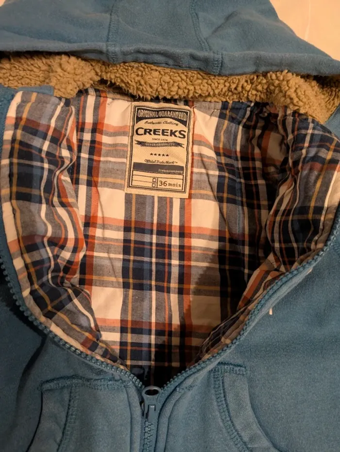 Lot de 2 sweats / vestes garçon 3 ans - photo numéro 8