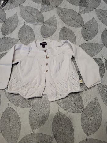 Gilet blanc sergent major 9 mois