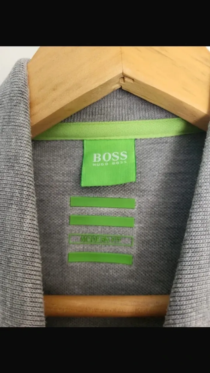 Polo manche courte Hugo Boss taille M coupe modern fit impeccable - photo numéro 4