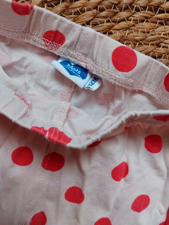 2 pantalons ,mots d enfants, 12 mois - photo numéro 2