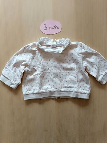 Pull fin 3 mois Vertbaudet