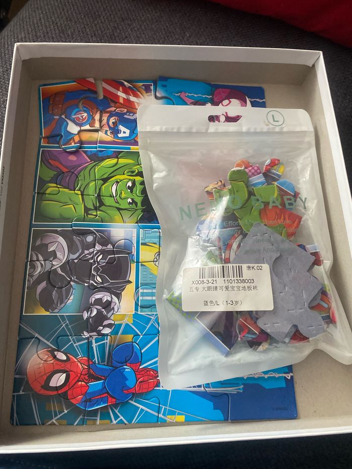 2 Puzzles super héro - photo numéro 3