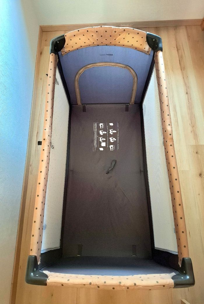 Lit parapluie bébé Aubert Concept 120x60 – Excellent état + housse de transport - photo numéro 4