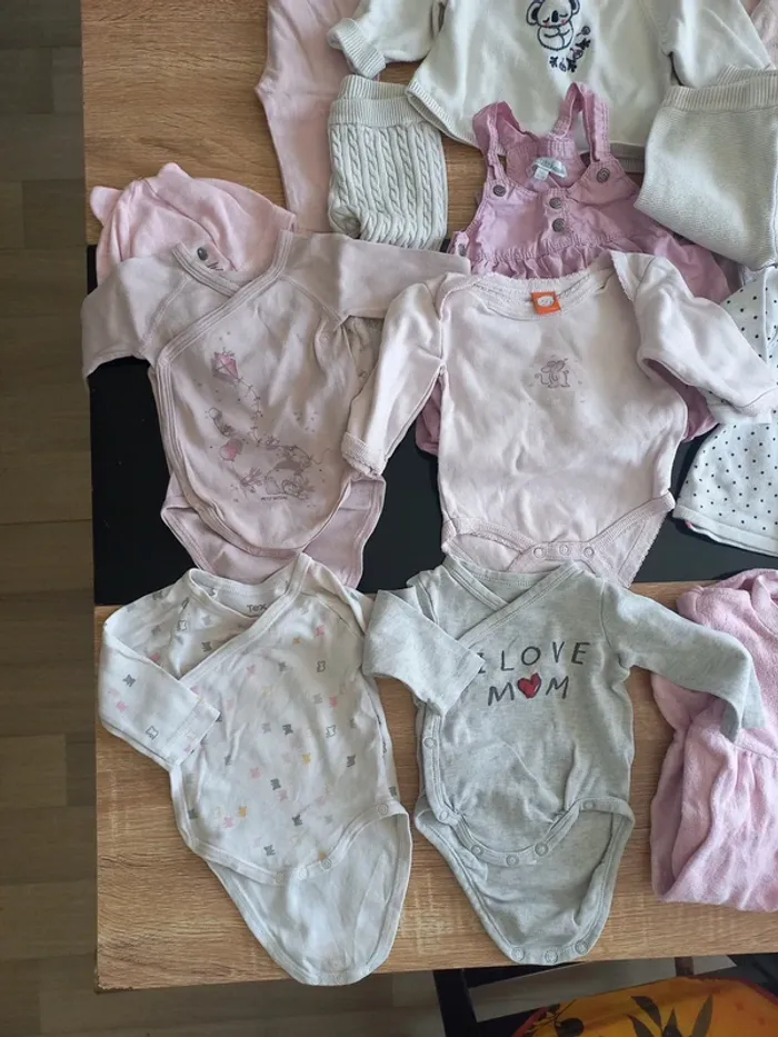 Lot bébé fille 1 mois - photo numéro 4