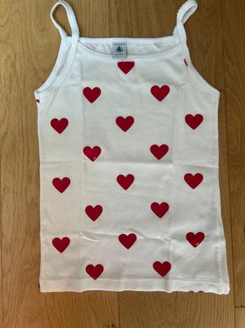 Débardeur cœur Petit bateau 10 ans