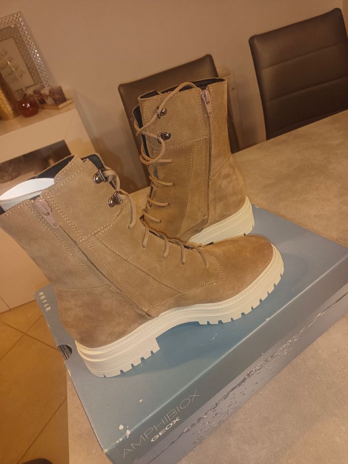 Geox bottines femme taille 37 neuf avec étiquette d'origine - photo numéro 5