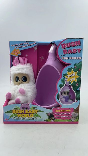 Bush Baby World Sasu dans son cocon neuf