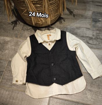 Chemise de fête 23 mois
