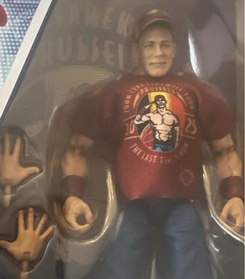John Cena figurine catch wwe
