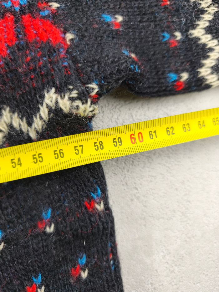 Cardigan Norlaender Sportswear Laine Made in Norway Vintage 80 90 Ethnique taille XL femme - photo numéro 8