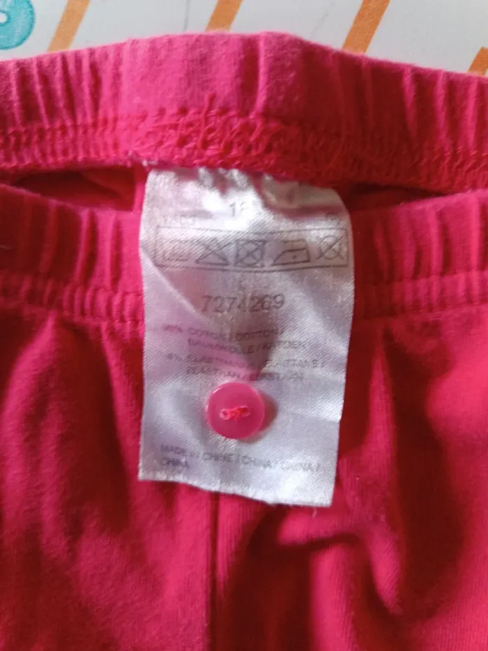 Legging fuchsia 18M - photo numéro 3