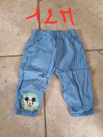 Pantalon mickey 12 mois