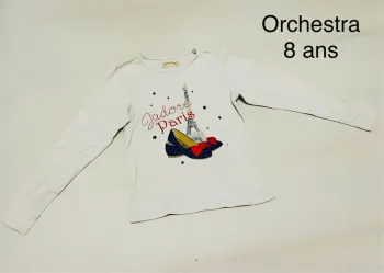 Maillot manches longues 8 ans