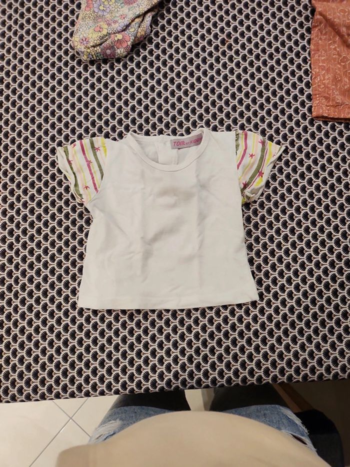 T-shirt manches courtes bébé fille