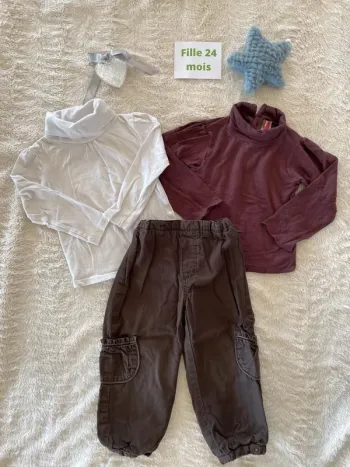 Lot 3 pièces 24 mois