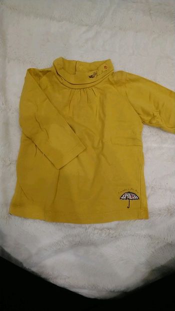 Sous pull bébé fille