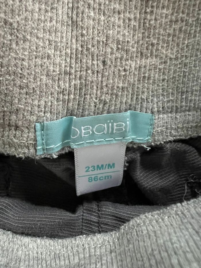 Lot 3 pantalons 24 mois Sergent Major Obaïbi et Mots d’enfants - photo numéro 4