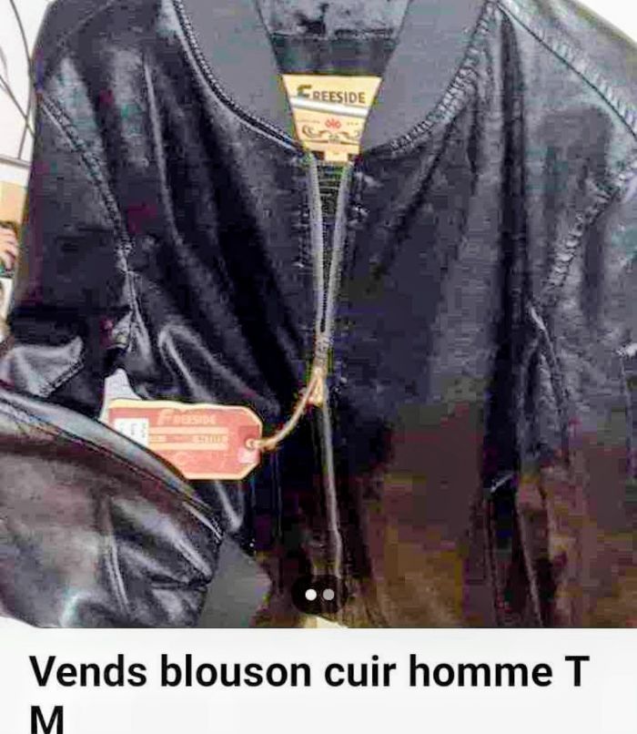 Vends blouson Homme Neuve Taille M  ci joint photo toujours Avec Étiquette D origine - photo numéro 2