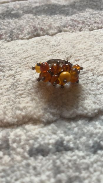 Bague en ambre