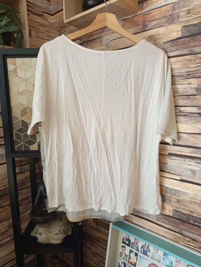 Tshirt large fluide femme feuille automne autumn - photo numéro 6