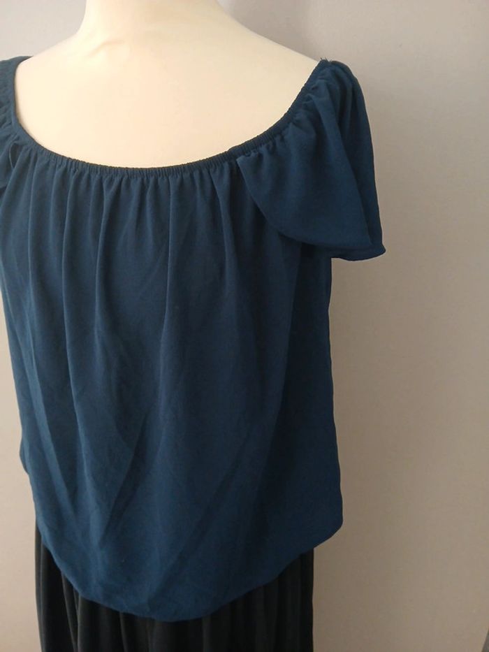 blouse bleu marine - photo numéro 3