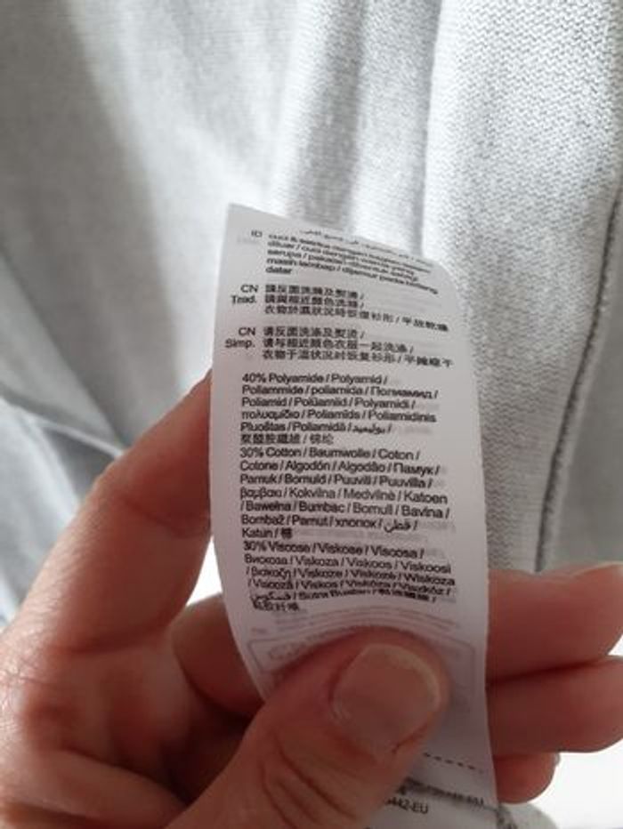 Gilet / cardigan à larges pans taille XS EDC - photo numéro 5