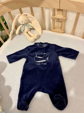 Pyjamas/ grenouillère  en velours
