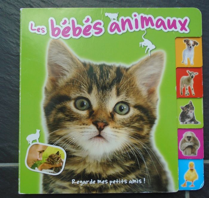 Joli livre "les bébés animaux" - photo numéro 1