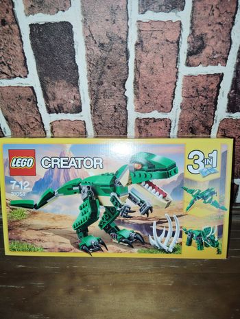 Lego creator dinosaure 31058