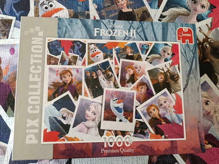 Puzzle 1000 pièces disney reine des neiges - photo numéro 2