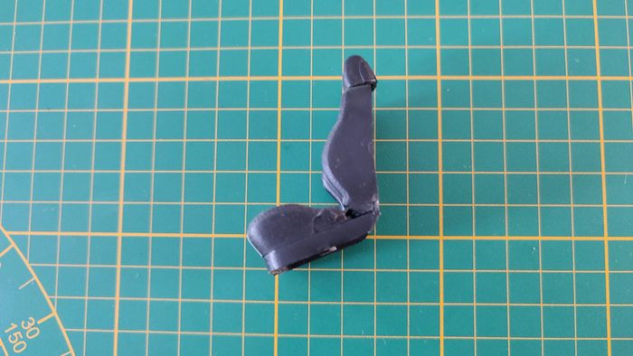 Siège passager pièce détachée miniature Peugeot 307 CC Solido 1/18 1/18e 1/18eme #B71 - photo numéro 2