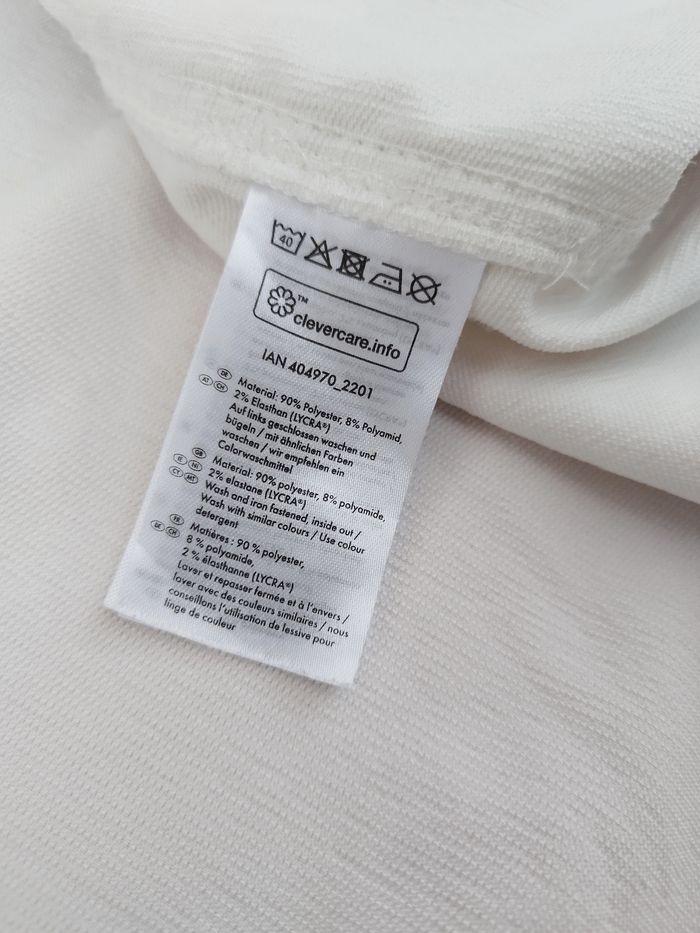 Chemise en velours côtelé oversize crème Esmara T38 - photo numéro 6