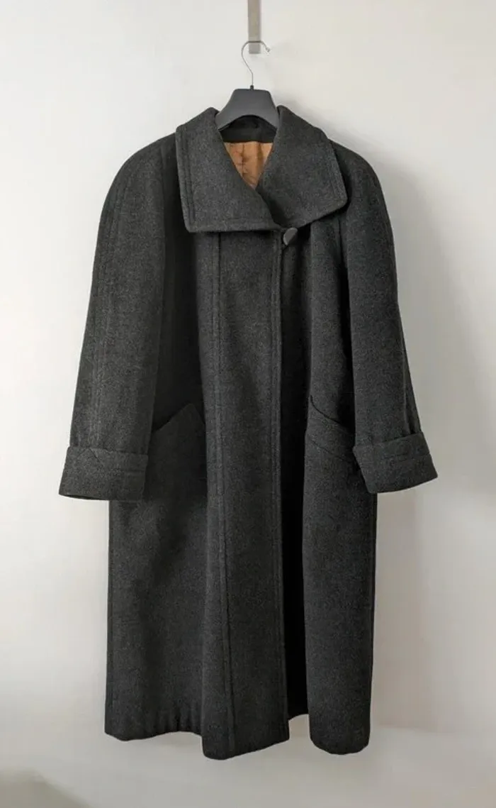 Manteau long 30% cachemire - Cashmere by Delmod - Woolmark - taille 40 - photo numéro 4