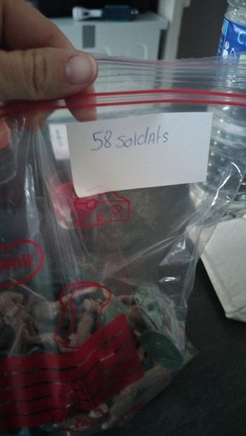 Soldats en plastique