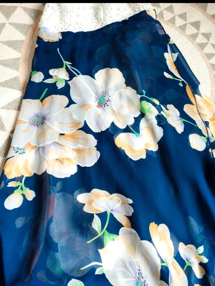 Robe longue asymétrique - S =  XS - Parfait État - photo numéro 10