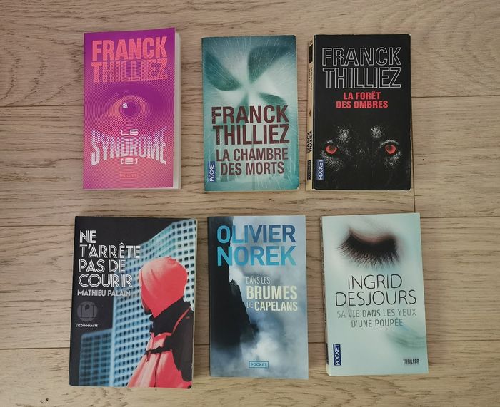 Thrillers Thilliez Norek et autres