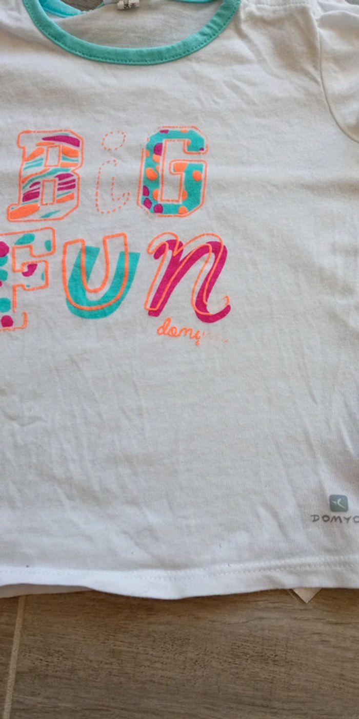 T-shirt manches courtes Domyos 12 mois - photo numéro 2