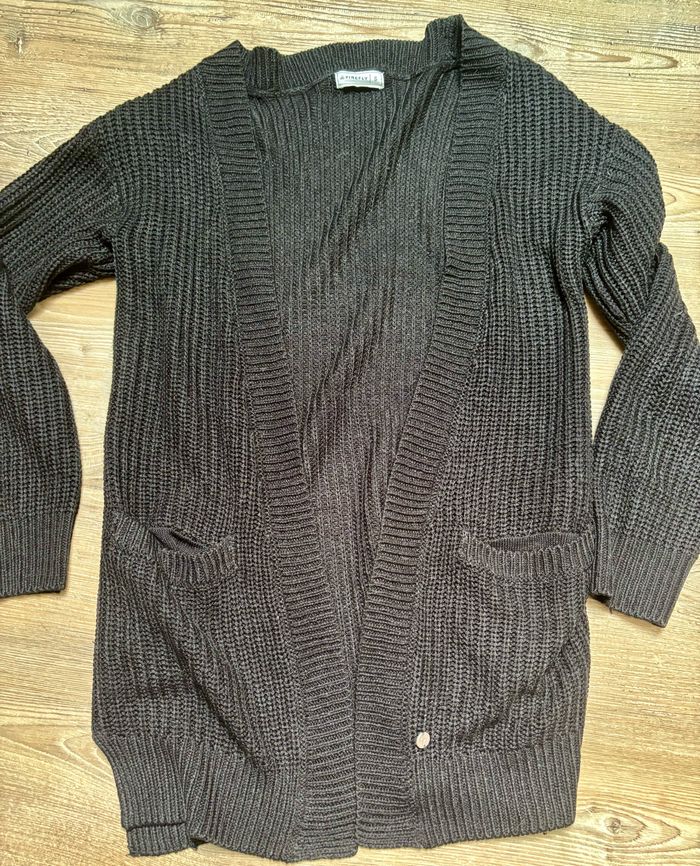 Gilet long avec poches