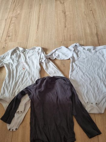 Lot de 3 bodies manches longues
