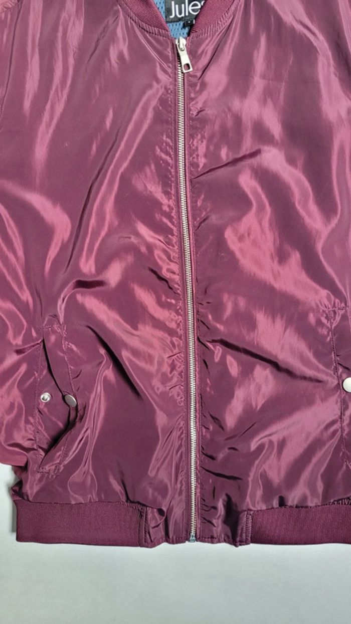 Bombers JULES rouge bordeaux taille S en excellent état - photo numéro 11