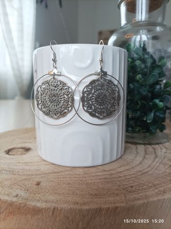 🌺 Boucle d'oreille  créoles