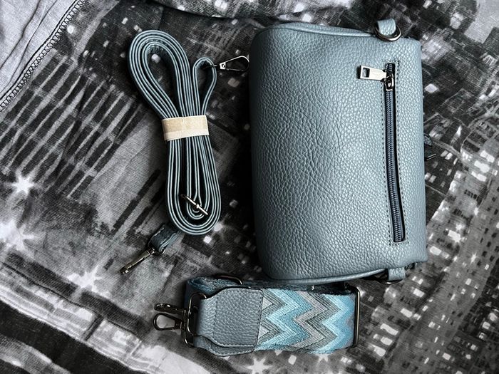 Sac a bandoulière bleu - photo numéro 2