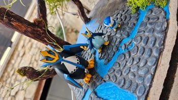 Super figurine Pokemon Nintendo Évolution tiplouf prinplouf Pingoléon