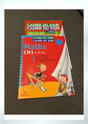 Cahier du jour cahier du soir CM1