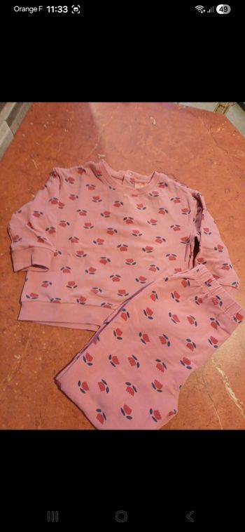 Ensemble fille taille 24 mois