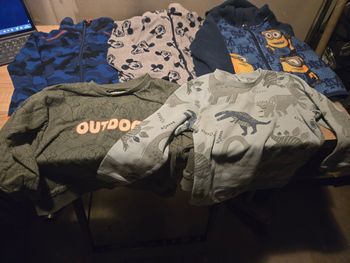 Lot 5 pulls et veste