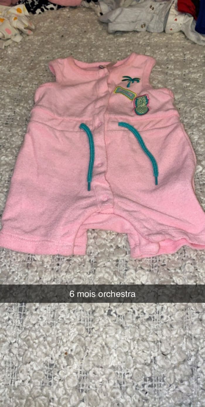 Salopette shorts