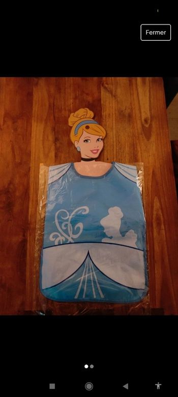 Tablier de protection  cendrillon Disney